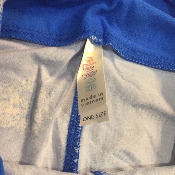 Lularoe PAW PRINT unicorn leggings one size - Picture 4 of 4